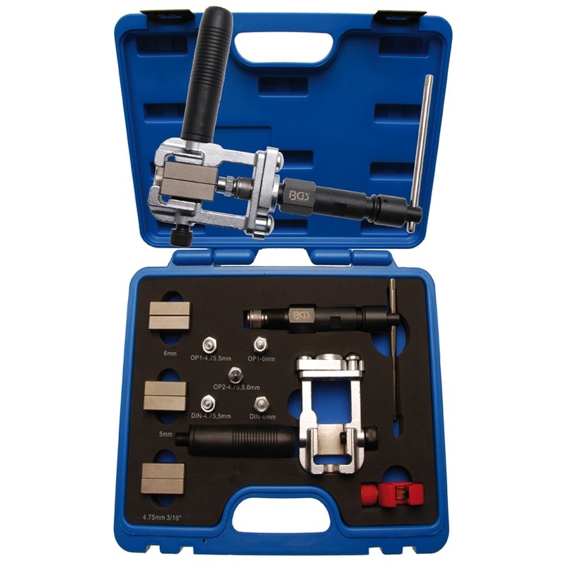 Wvoillty Bremsleitung Bördelgerät - Doppelkopf Für 4,75mm & 6,35mm Leitungen