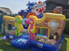 Shark Hüpfburg Multiplay mit Rutsche